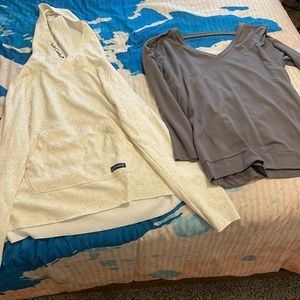 Sweaters both size L